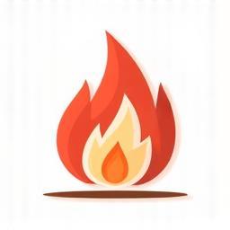 Heating service icon